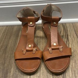 Brown sandals